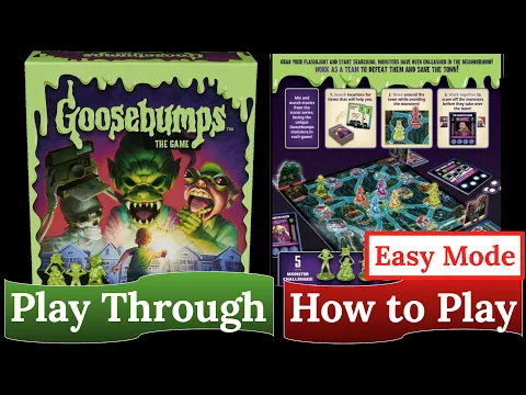 Goosebumps: The Game (Easy Mode) - How to Play & Play Through