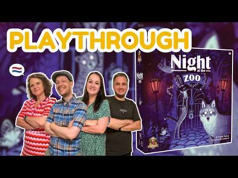 Night at the Zoo (3P) - Bordspel playthrough [NL]