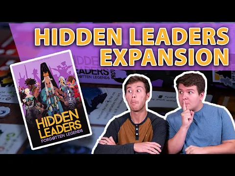 Hidden Leaders: Forgotten Legends| Do You Need The Expansion? | Board Game Overview and Review