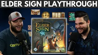 Elder Sign Playthrough - Ithaqua | Shadow of the Game