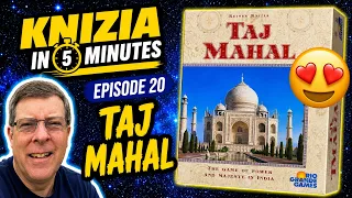 Knizia in 5 Minutes. 20 Taj Mahal.