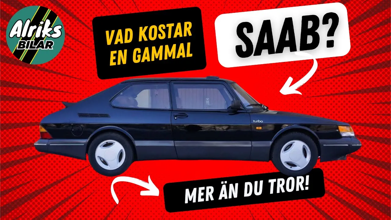 Vad kostar en gammal Saab? Mer än du tror!