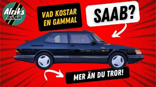 Vad kostar en gammal Saab? Mer än du tror!