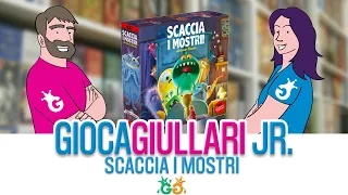 Scaccia i Mostri, il Gioco da Tavolo per Bambini 4+ per non aver paura del buio! - Gioca Giullari Jr