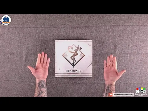 UNBOXING HIPPOCRATES - Board Game - #indabox
