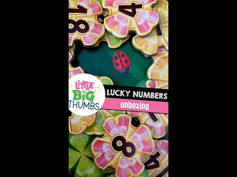 Lucky Numbers Unboxing - Little Big Thumbs #Shorts