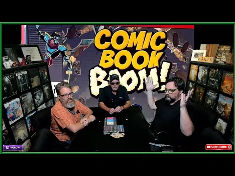 Comic Book Boom! Board Game PlayThrough From @gadaboutgames