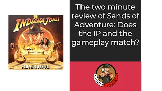 Indiana Jones Sands of Adventure by Purge Reviews: Two Minute Review