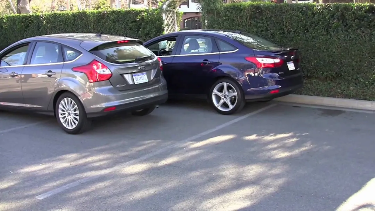 2012 Ford Focus self-parking tech demo