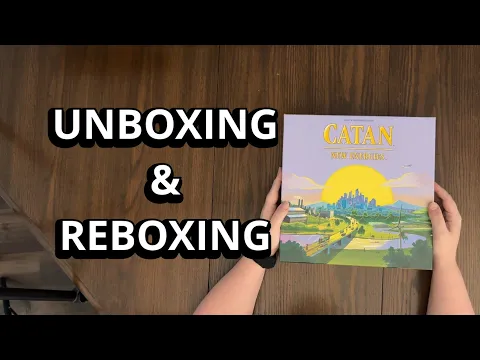 Catan: New Energies - Standalone Board Game Unboxing and Reboxing - What's in the Box?