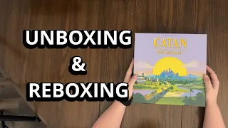 Catan: New Energies - Standalone Board Game Unboxing and Reboxing - What's in the Box?