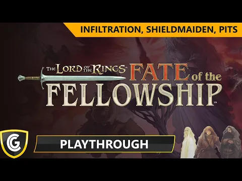 Pandemic LOTR Fate of the Fellowship | Eowyn, Galadriel, Gimli