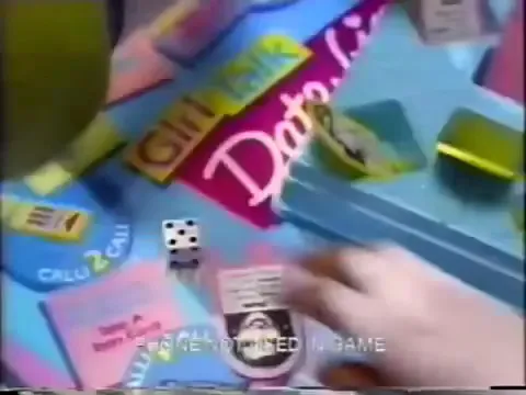Girl Talk Board Game 80s Commercial