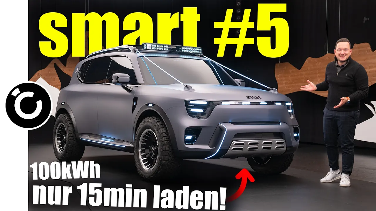 smart #5 Ersteindruck - Lademonster als echte Model Y Alternative?
