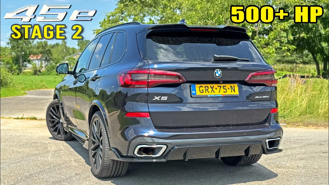 530HP BMW X5 45e with EvoM STAGE 2 PACKAGE!! // REVIEW on AUTOBAHN