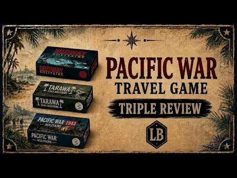 Worthington Kickstarter | Midway Solitaire, Pacific War 1942, Tarawa 1943 | Triple Review!