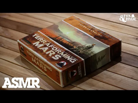 ASMR Board Game Terraforming Mars with Folded Space Insert