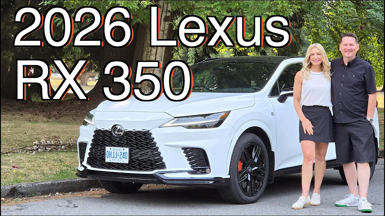 New trim for the 2026 Lexus RX350 // 2026 Lexus RX350 review