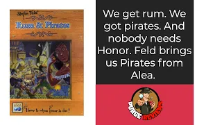 The Purge: #4599 Rum & Pirates: Feld brings us his take on Pirates