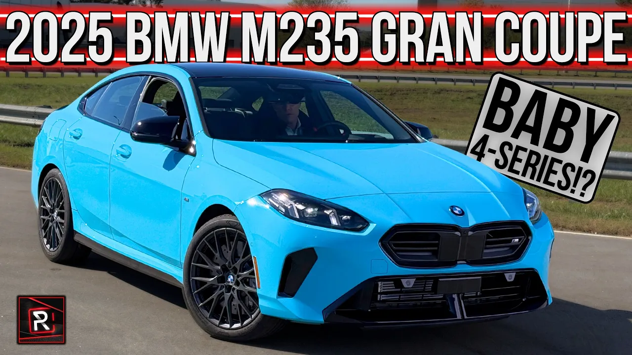 The 2025 BMW M235 Gran Coupe Is An AWD Turbo Sporty Sedan With Baby 4-Series Vibes