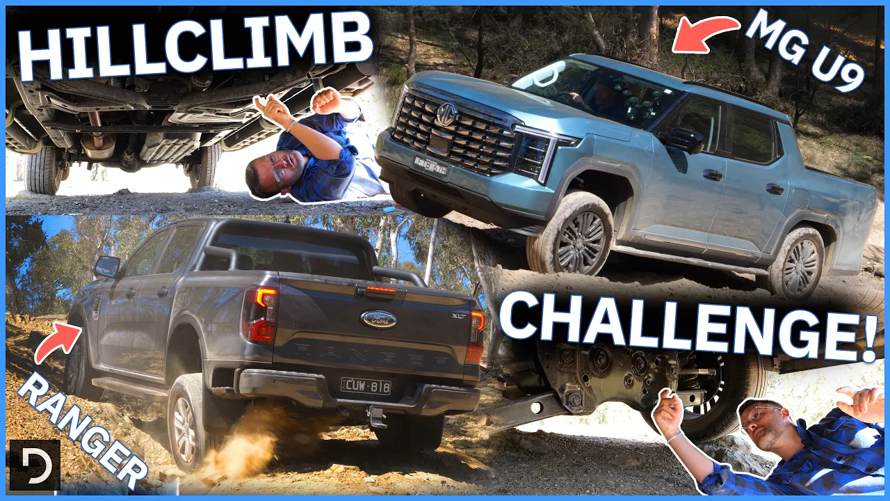 2025 MG U9 Explore Pro v Ford Ranger XLT In-Depth Off-Road Test