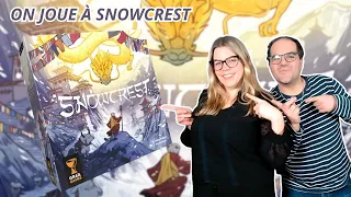{ Règles Et Partie } ON JOUE À SNOWCREST | Jeu De Société | Grail Games