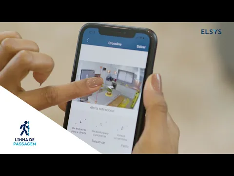 Câmera de Segurança Externa Wi-Fi Elsys