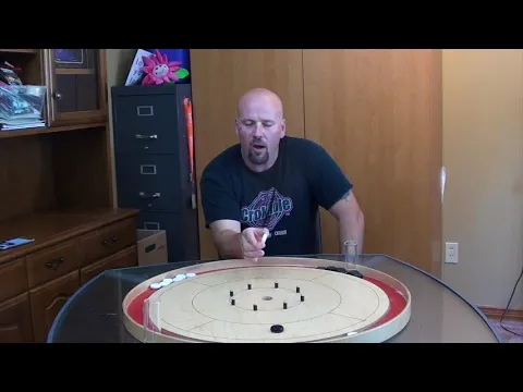 Crokinole Shots Half Hole