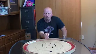 Crokinole Shots Half Hole