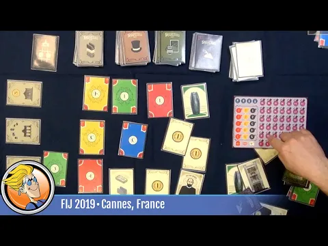 Bruxelles 1897 — game overview at FIJ 2019 in Cannes