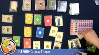 Bruxelles 1897 — game overview at FIJ 2019 in Cannes