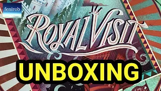 Royal Visit Board Game | Unboxing (No Talking)