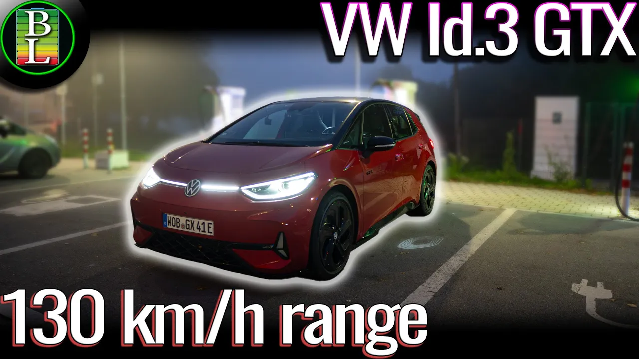 VW Id.3 GTX - So much useable energy !!!