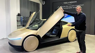 Sniktitt på Tesla Cybercab – fremtidens bil er endelig i Norge!