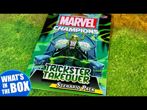 Marvel Champions TRICKSTER TAKEOVER Scenario Pack Unboxing
