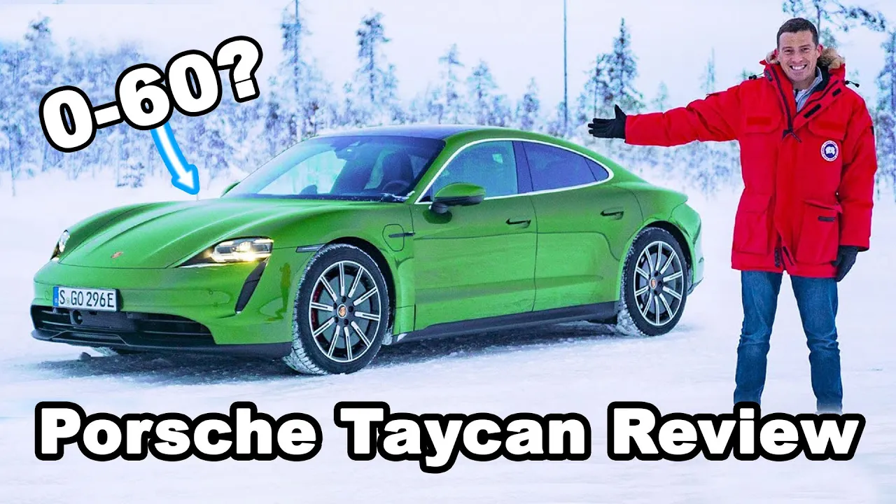 Porsche Taycan 4S & Turbo S review: launched, snow-drifted, range and TOILET tested!?!