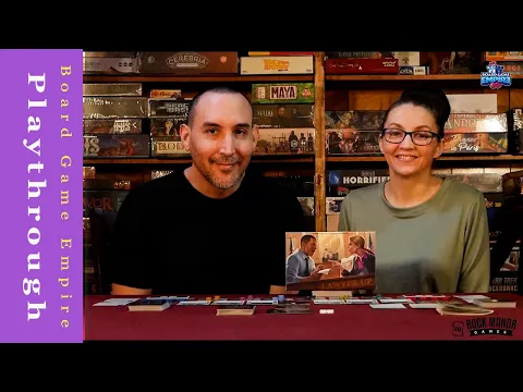 Lawyer Up How to Play and Playthrough Case #00 Normal - Rock Manor Games