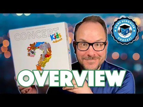 Concept Kids: Animals - Board Game Overview