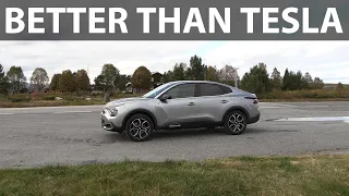 Citroen e-C4X Sunday driving