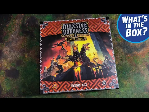 Massive Darkness 2 GATES OF HELL Enemy Box Unboxing