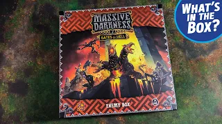 Massive Darkness 2 GATES OF HELL Enemy Box Unboxing
