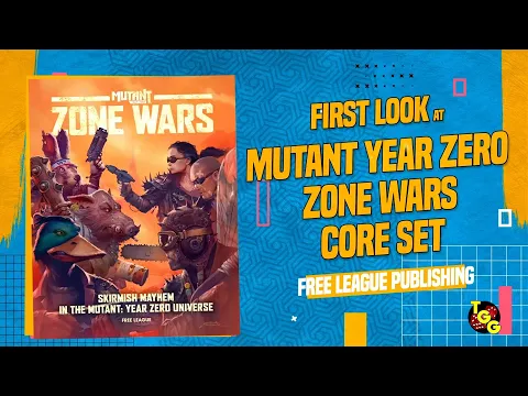 Mutant Year Zero: Zone Wars Core Set | Unboxing and First Look