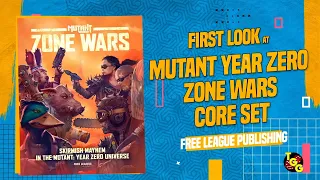 Mutant Year Zero: Zone Wars Core Set | Unboxing and First Look