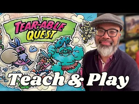 Rip up your scoresheet or score zero points? Really?! Let's go on a Tearable Quest!