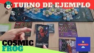 Turno de Ejemplo: "Cosmic Frog" (castellano)