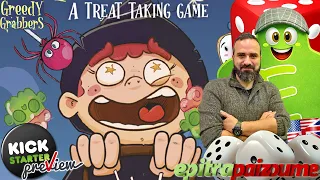 Greedy Grabbers - Crowdfunding Preview (How to Play & Review) (EN) | Epitrapaizoume