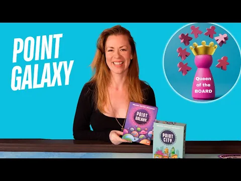 Point Galaxy solo board game (travel card game)