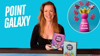 Point Galaxy solo board game (travel card game)