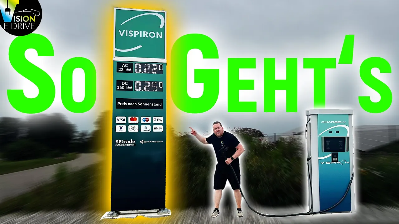 ☀️Sonnenenergie TANKEN - Warum du bei diesem Ladepark nur 25c/kwh zahlst!
