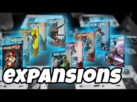 Life of a Board Gamer - Ep.9 - NEUROSHIMA HEX EXPANSIONS